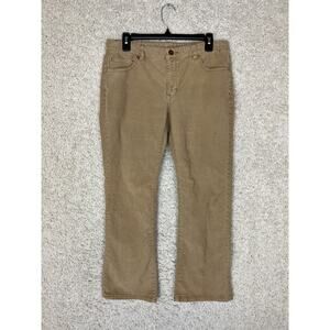 Polo Ralph Lauren Jeans Co Corduroy Pants Womens 10 Beige Preppy Casual